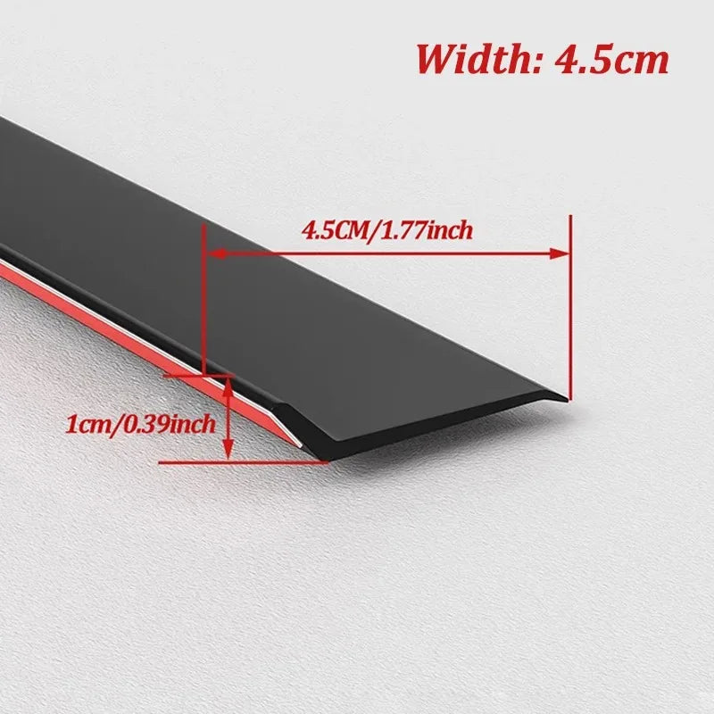 Window Water Blocking Weatherstrip Bar 100cm - Sliding Window Rain Seal