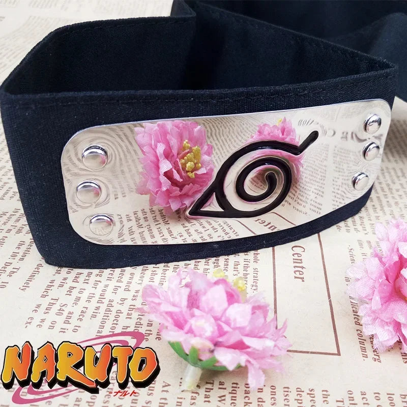 Naruto Anime Leaf Village Ninja Headband Kakashi Cosplay Forehead Protector
