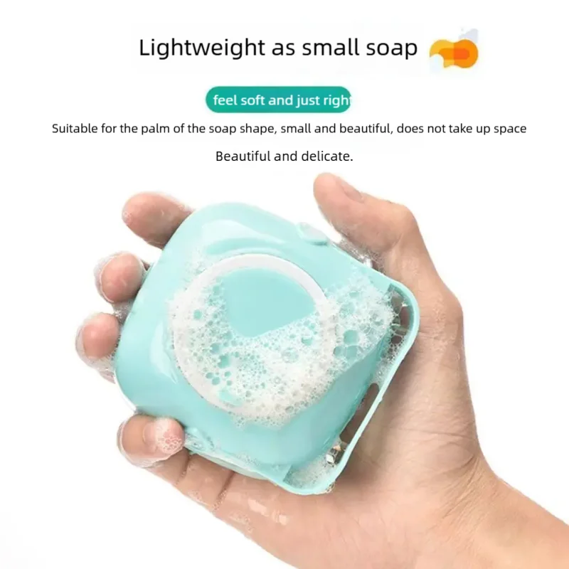 Soft Silicone Dog Bathing Brush - Pet Massage Shampoo Dispenser Grooming Tool