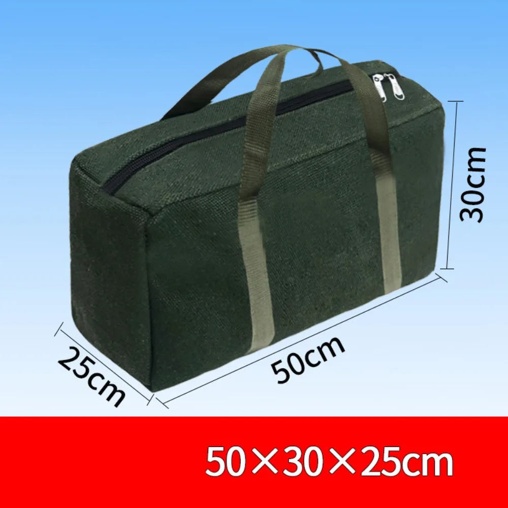 Canvas Tool Storage Bag Heavy Duty Organizer for Hand Tools