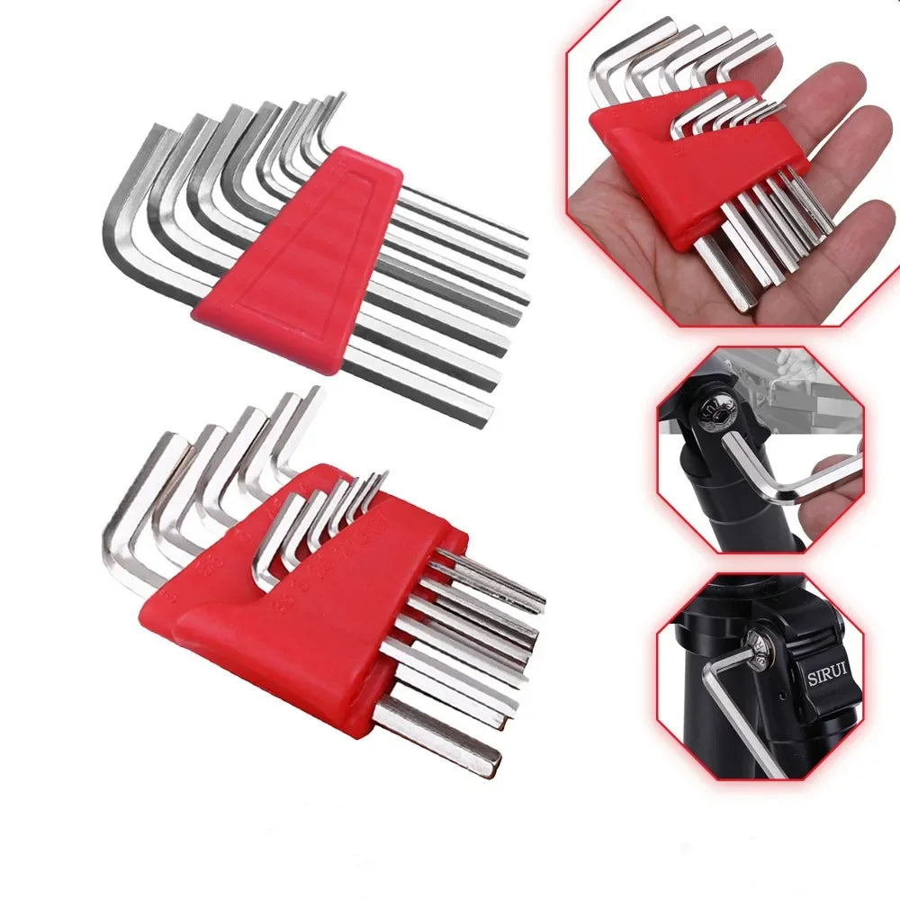 Metric Allen Wrench Set Hex Key Kit 5 8 11 Piece