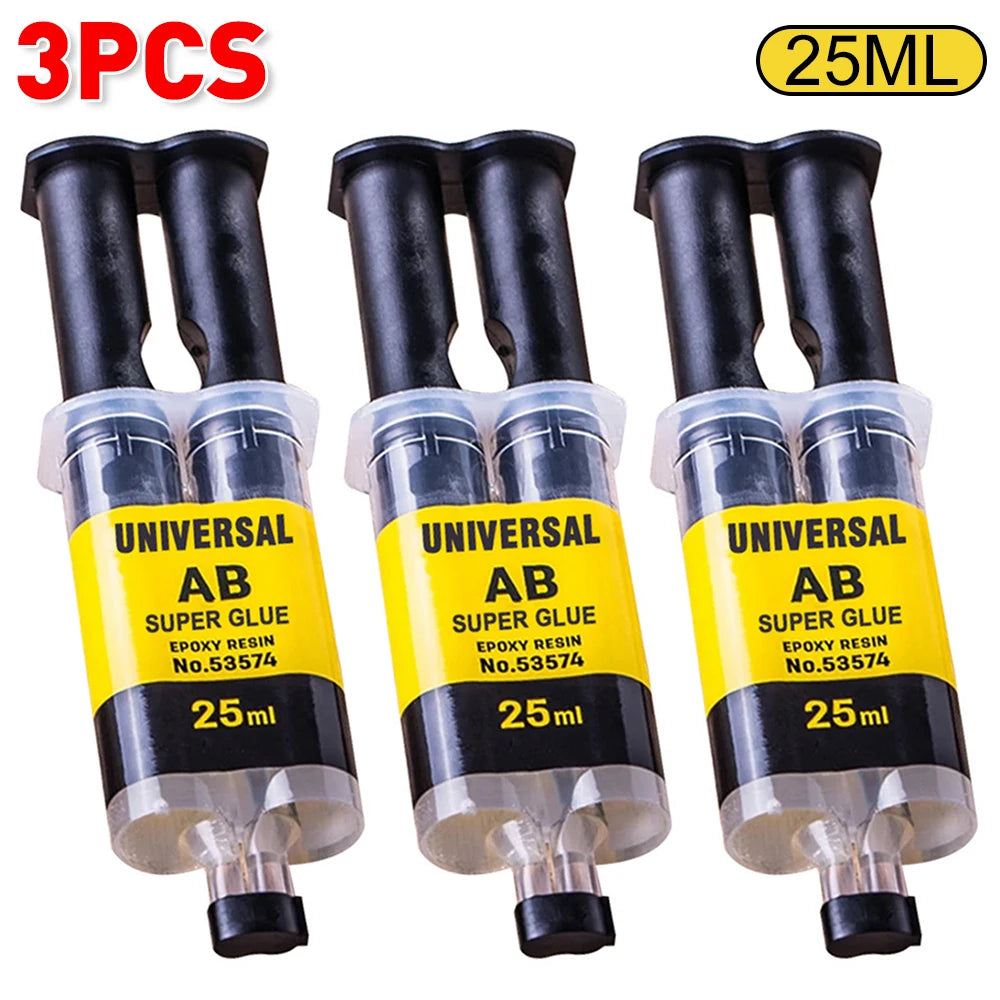 Epoxy AB Glue Clear Strong Adhesive for Metal Wood Plastic