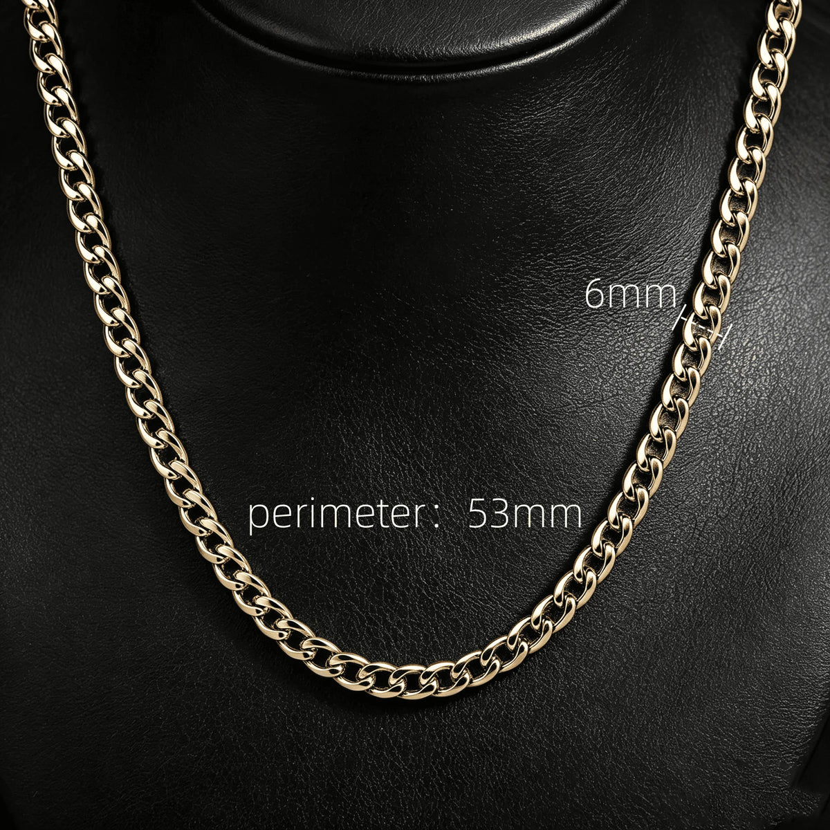 316L Stainless Steel Cuban Chain Bracelet and Necklace Set for Men – Gold and Silver Y2K Gothic Jewelry