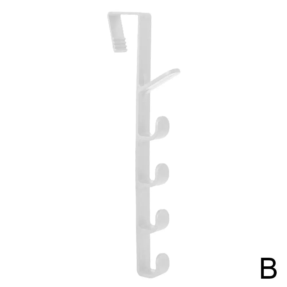 Behind the Door Hook Rack – Heavy-Duty Over-the-Door Coat & Towel Hanger for Home Storage