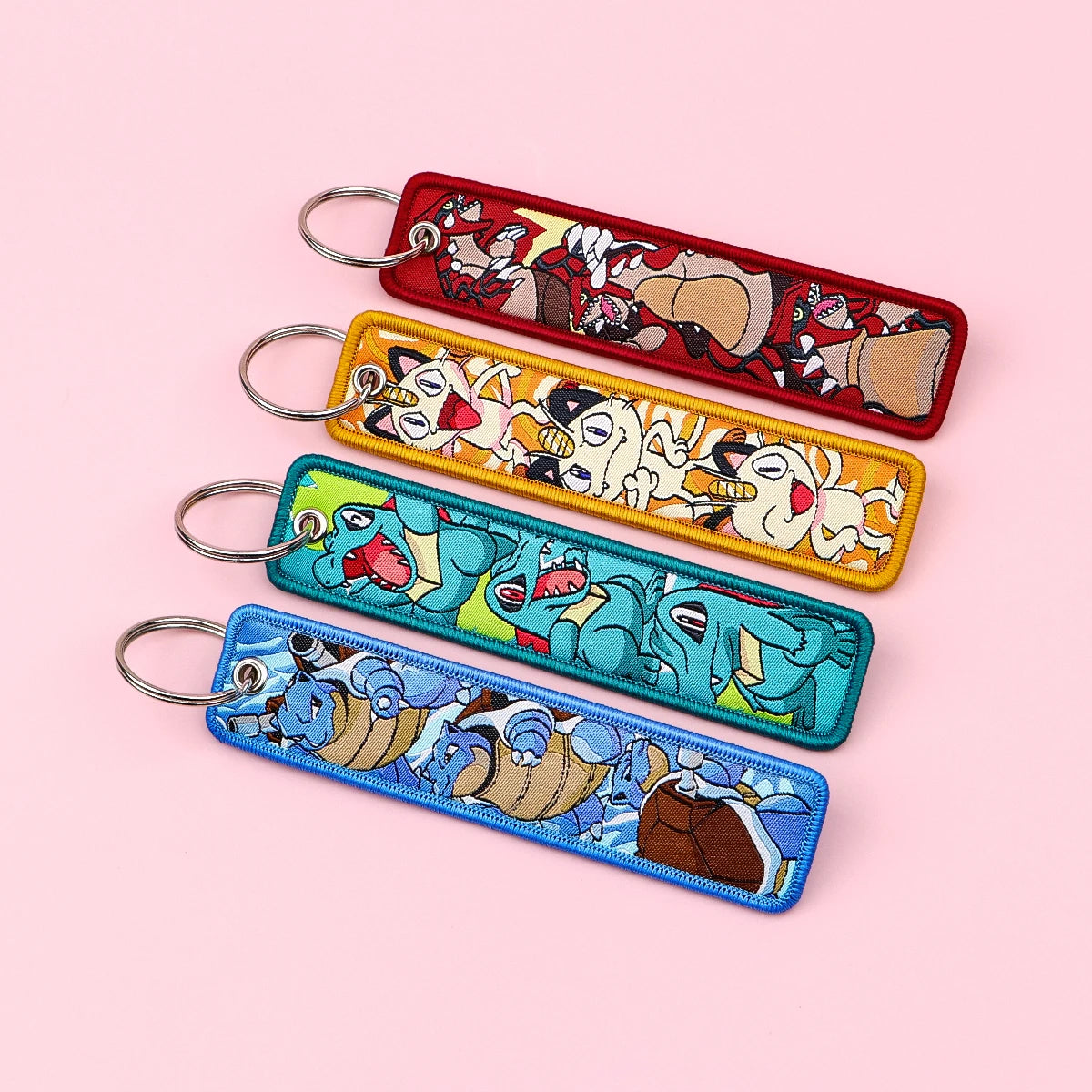 Anime Character Keychain – Cute Cartoon Monster Bag Charm & Key Ring