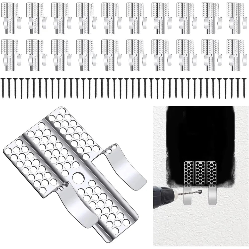 Drywall Repair Clips Patch Kit Wall Hole Fixing Hardware