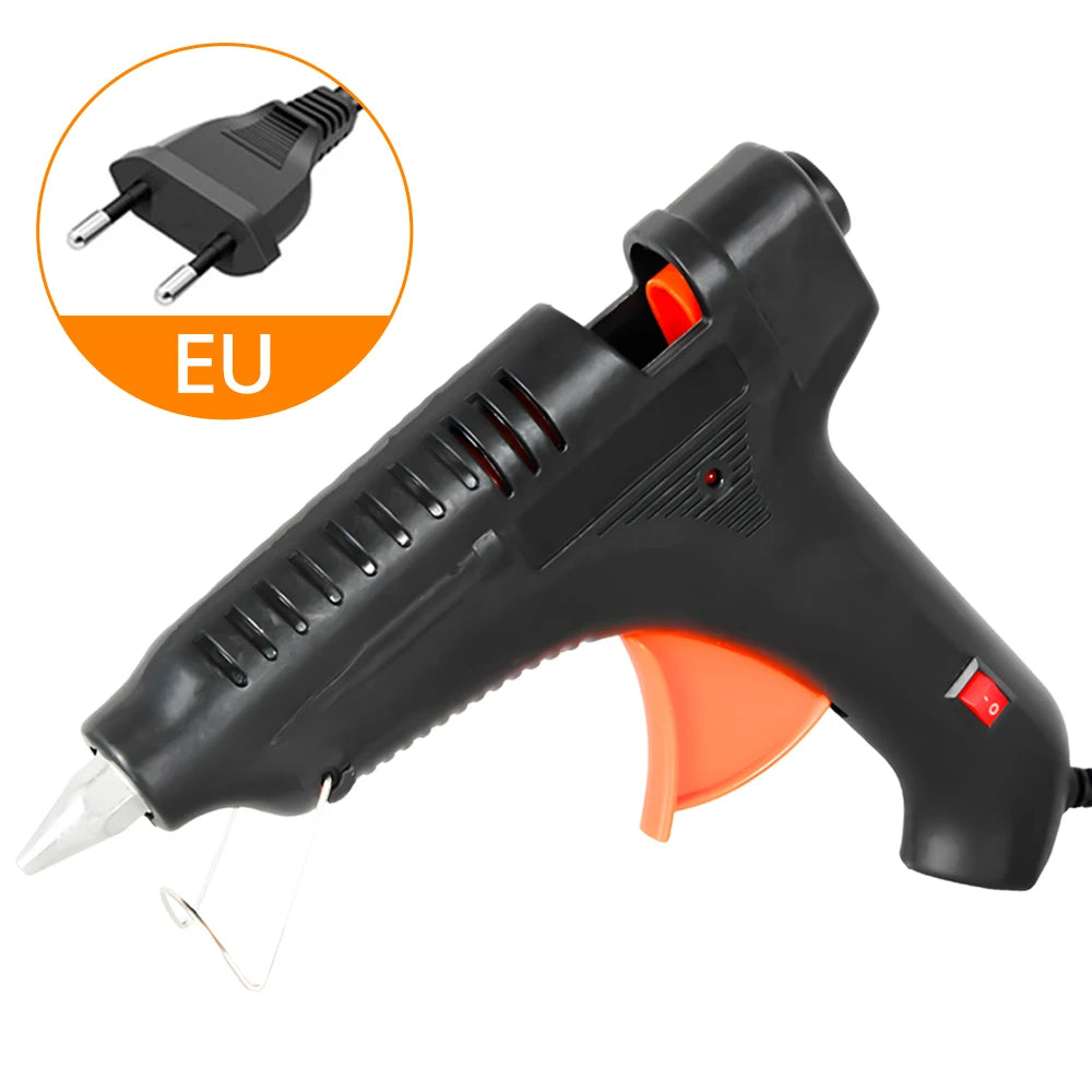 100W Hot Glue Gun with 11mm Glue Stick Slot - Fast-Heating DIY Craft & Repair Tool