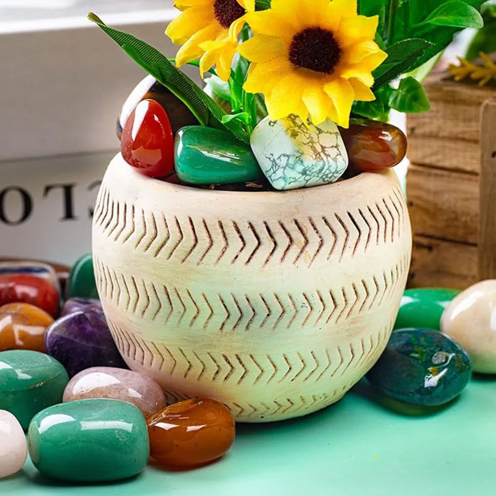 Natural Tumbled Healing Stones Crystal Gemstones Polished Chakra Reiki Meditation Decor Gift