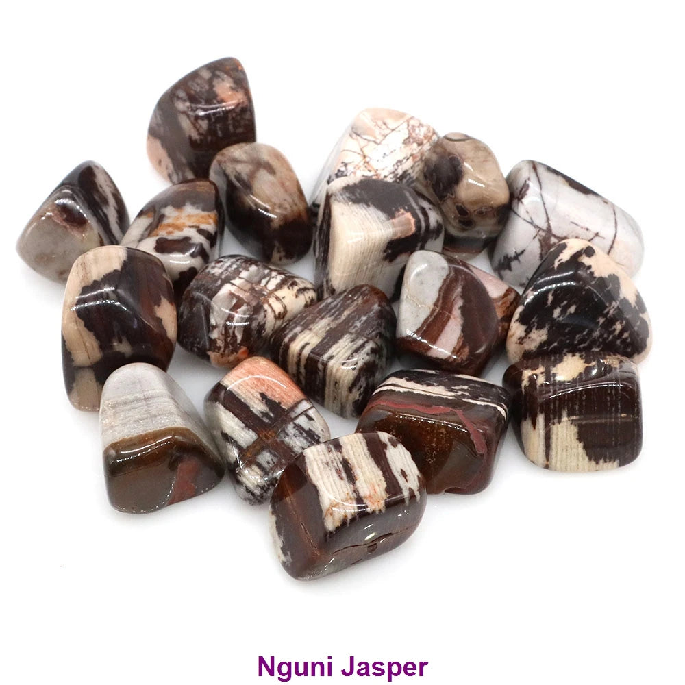 Natural Tumbled Healing Stones Crystal Gemstones Polished Chakra Reiki Meditation Decor Gift