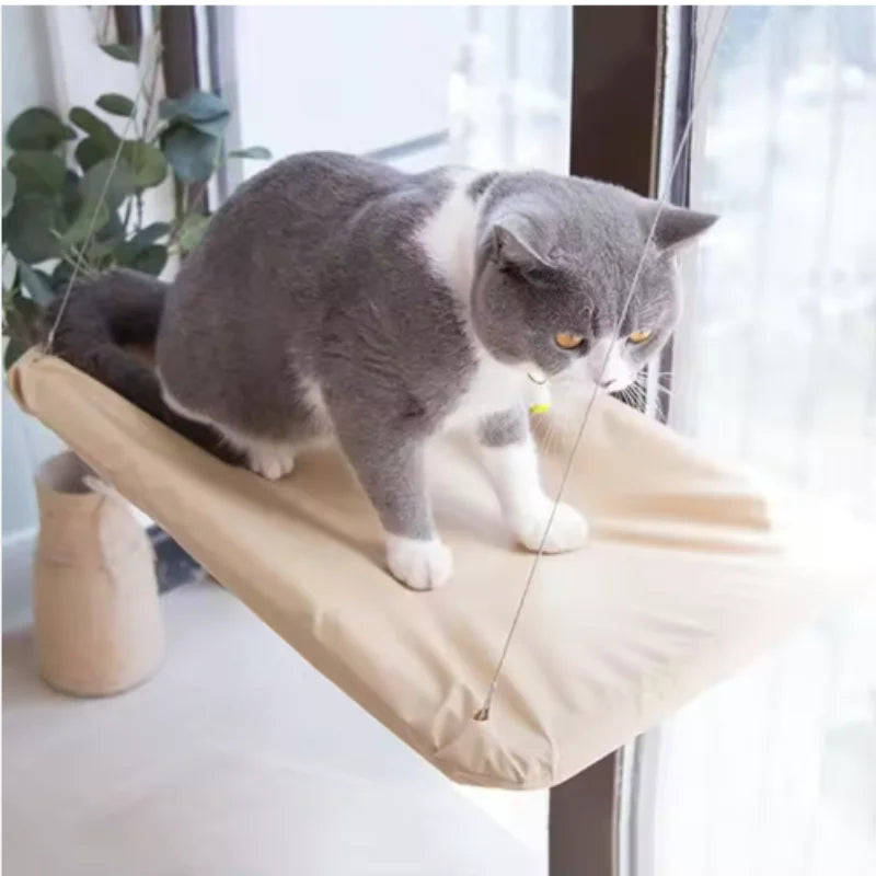Cat Window Hammock – Sunny Window Perch Pet Bed, 20kg Capacity