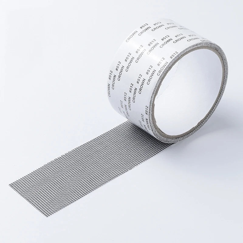 Window Screen Repair Tape, Waterproof Anti-Mosquito Mesh Patch for Doors & Windows