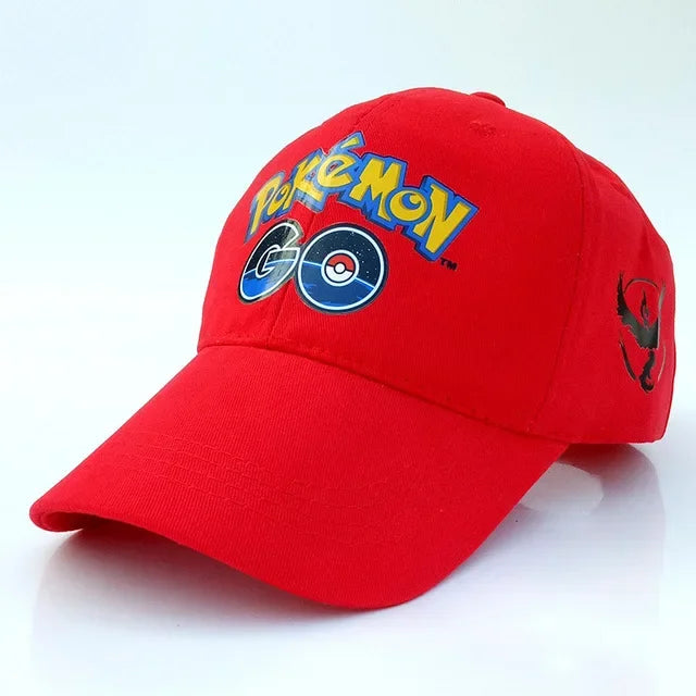 Pokémon Pikachu Baseball Cap – Adjustable Anime Cartoon Snapback Hat for Kids, Women & Men
