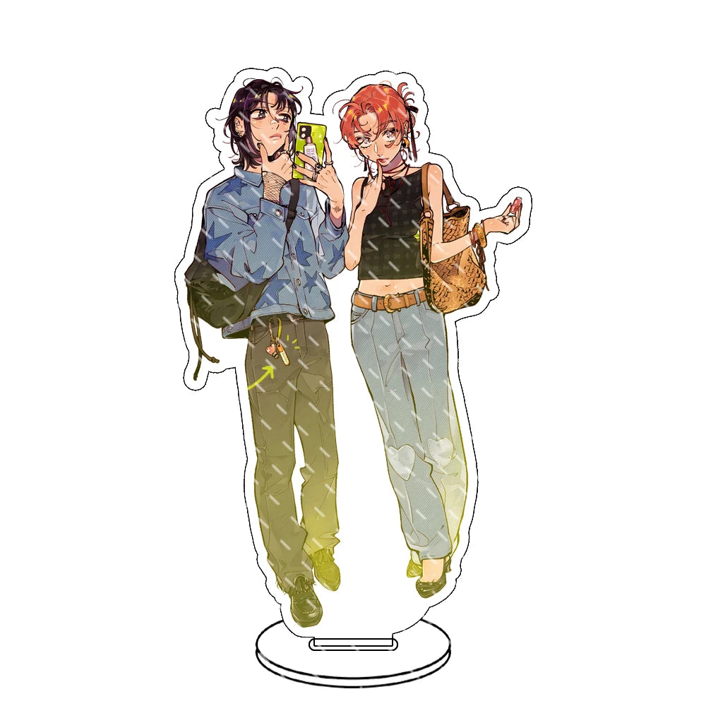The Guy She Was Interested In Acrylic Stand - Anime Tabletop Figure
