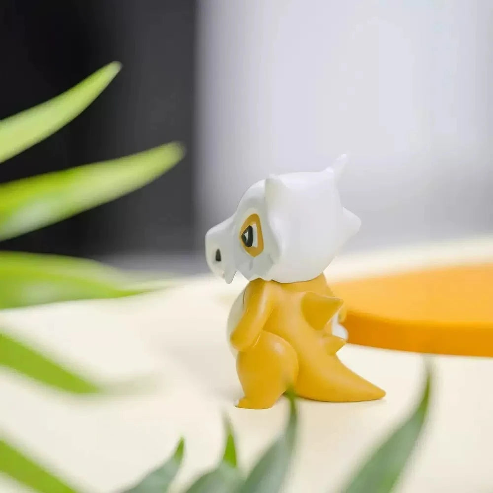 Cubone Pokemon Figure 8cm - Cute Anime Desk & Car Ornament Collectible