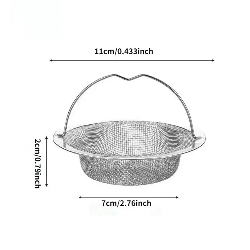 Stainless Steel Kitchen Sink Strainer Drain Filter Catcher