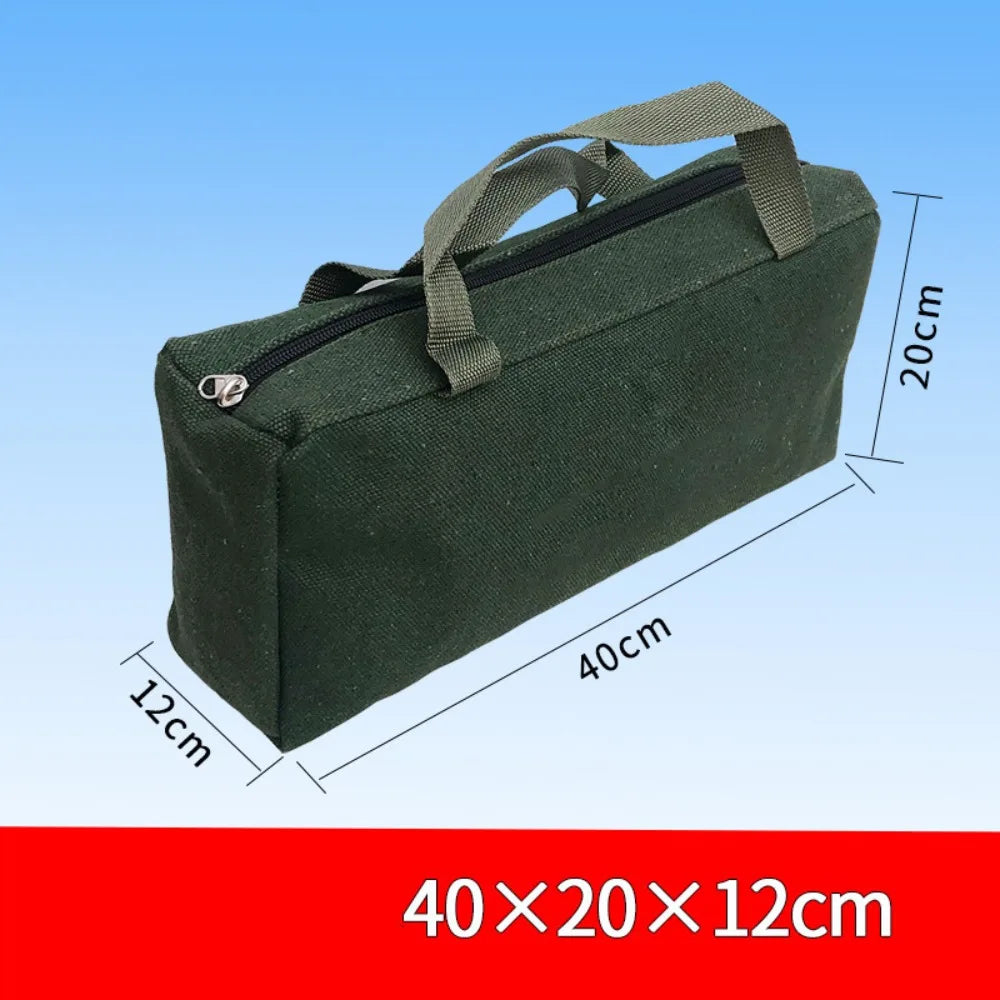 Canvas Tool Storage Bag Heavy Duty Organizer for Hand Tools