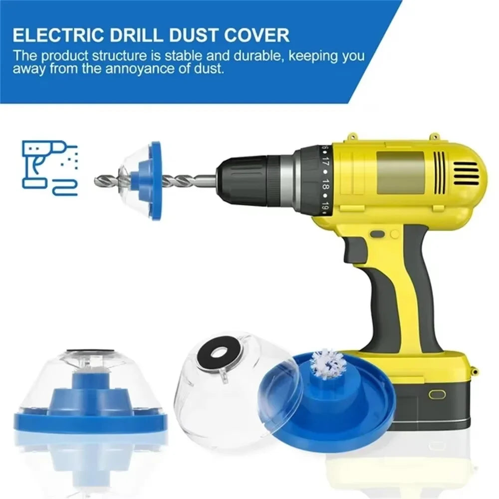 Drill Dust Cover Bowl Collector Attachment for Clean Drilling