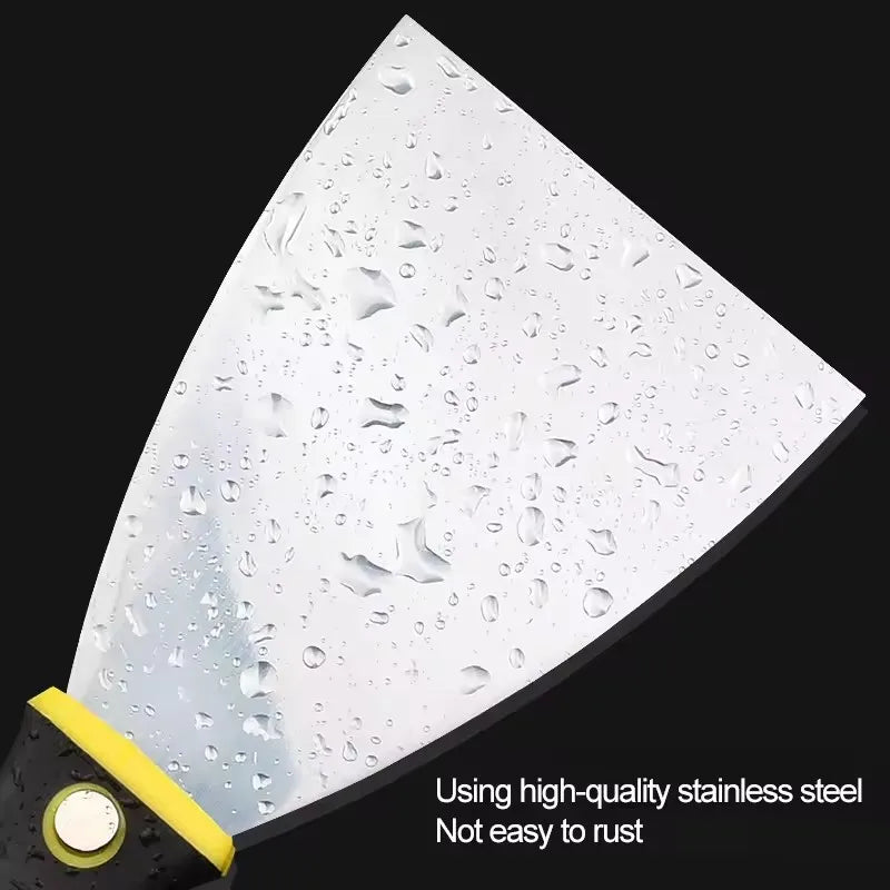 Stainless Steel Putty Knife Set, 2/3/4/5 Inch Scraper for Drywall, Paint & Plaster