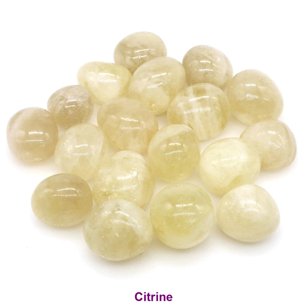Natural Tumbled Healing Stones Crystal Gemstones Polished Chakra Reiki Meditation Decor Gift