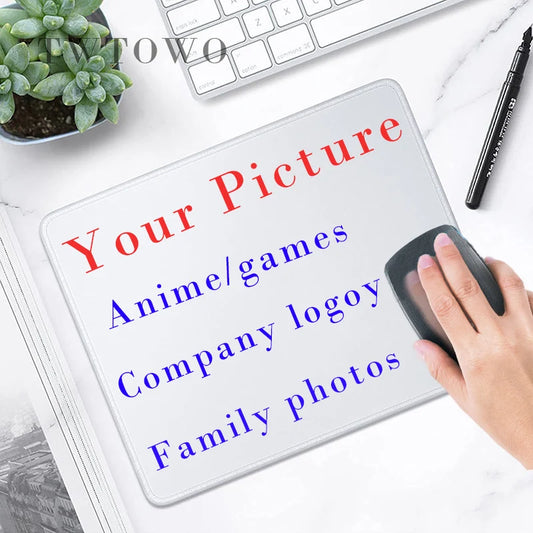 Custom Photo Mouse Pad Small Natural Rubber Gaming Desk Mat