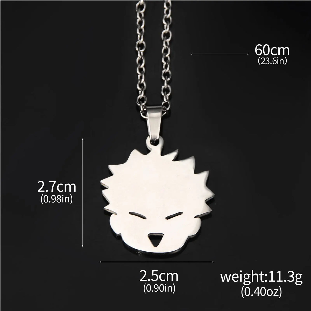 Anime Jujutsu Kaisen Necklace Ryomen Sukuna Itadori Cosplay Pendant Jewelry