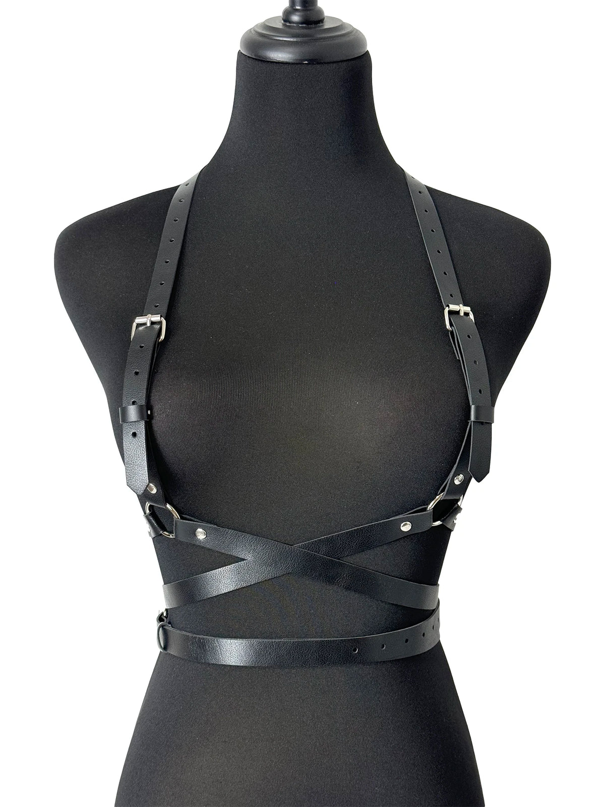 Punk Body Harness Corset Belt - Gothic Street Style Waistband Suspenders