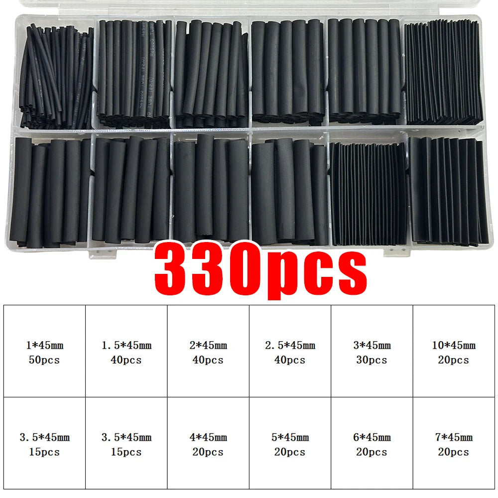 Heat Shrink Tube Kit Assorted Electrical Wire Insulation Sleeving