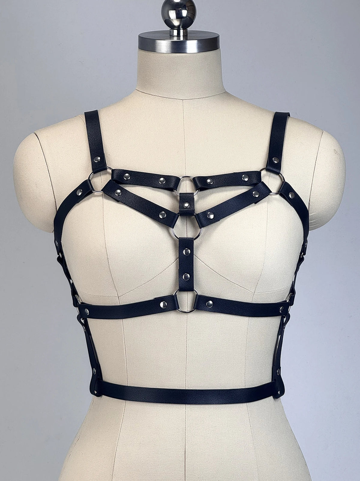 Punk Body Harness Corset Belt - Gothic Street Style Waistband Suspenders