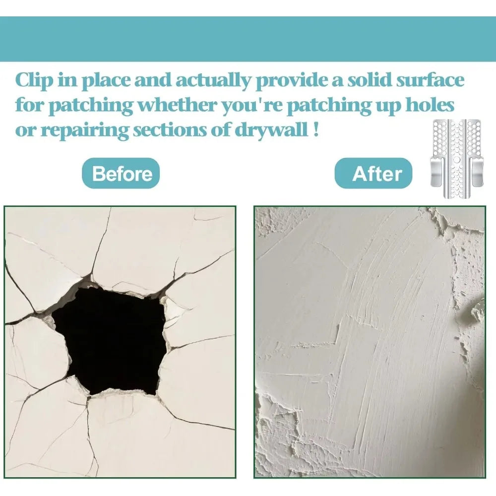 Drywall Repair Clips Patch Kit Wall Hole Fixing Hardware