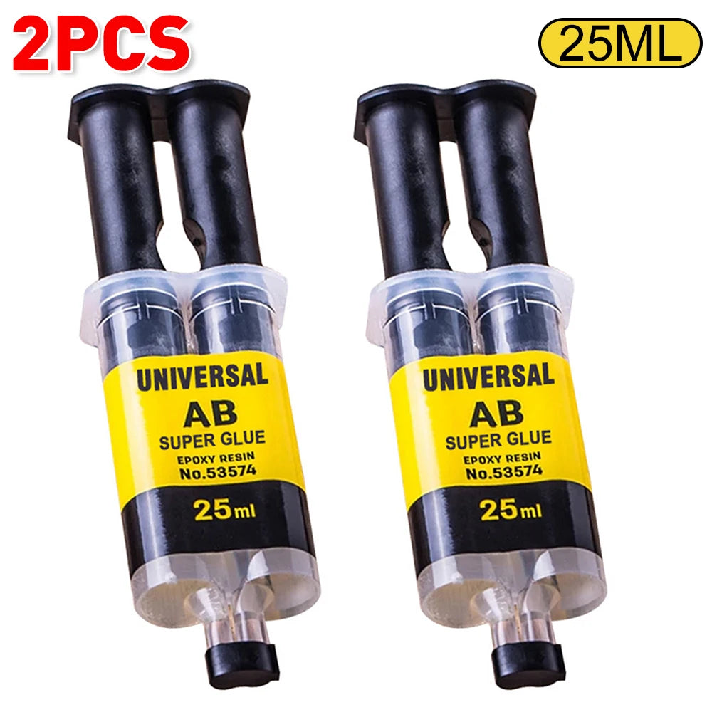 Epoxy AB Glue Clear Strong Adhesive for Metal Wood Plastic