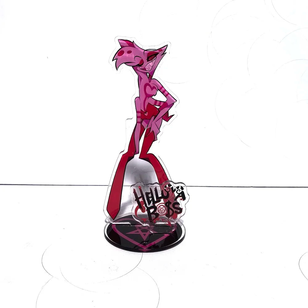 Hazbin Hotel Charlie Morningstar Acrylic Stand – 15cm Anime Desktop Figure Display