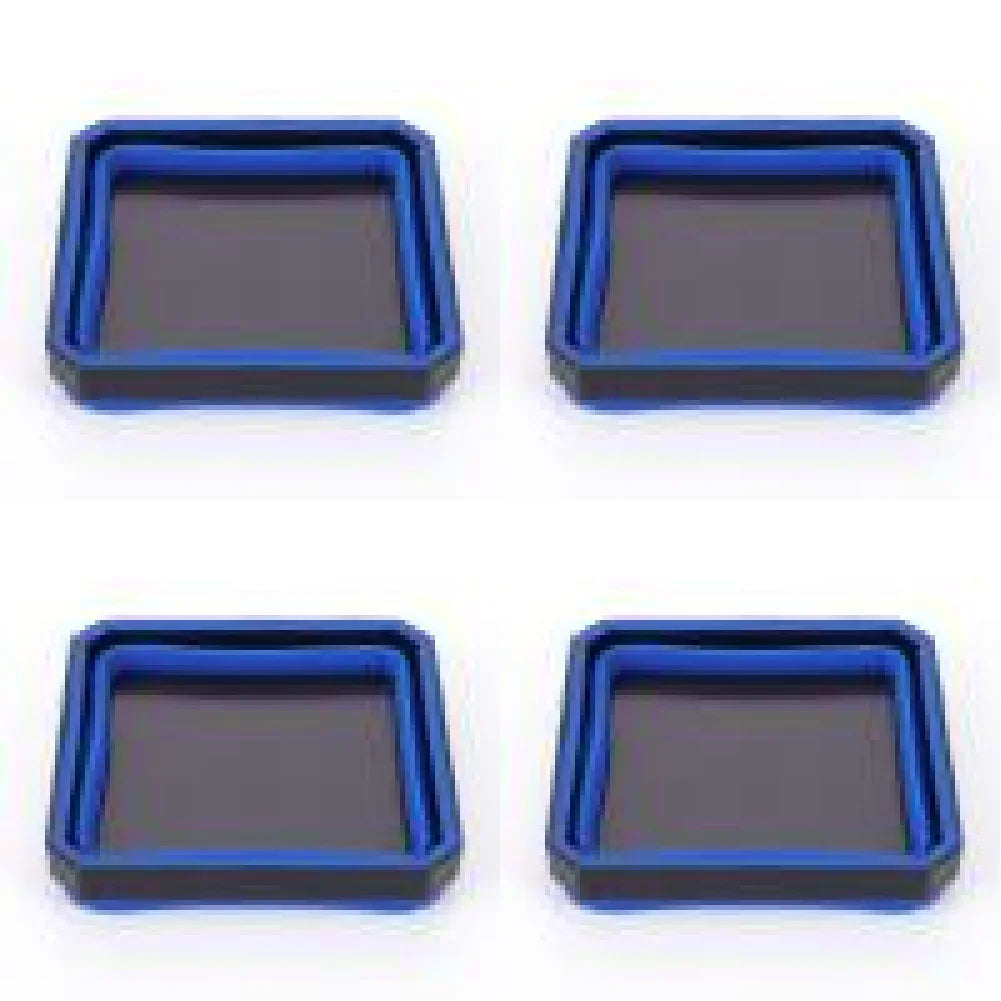 Magnetic Screw Tray 5 Inch – Collapsible Silicone Parts Bowl for Mechanics, Plumbers & DIY