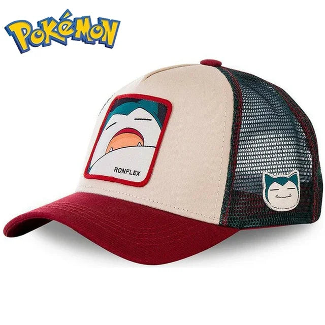 Pokémon Pikachu Baseball Cap – Adjustable Anime Cartoon Snapback Hat for Kids, Women & Men