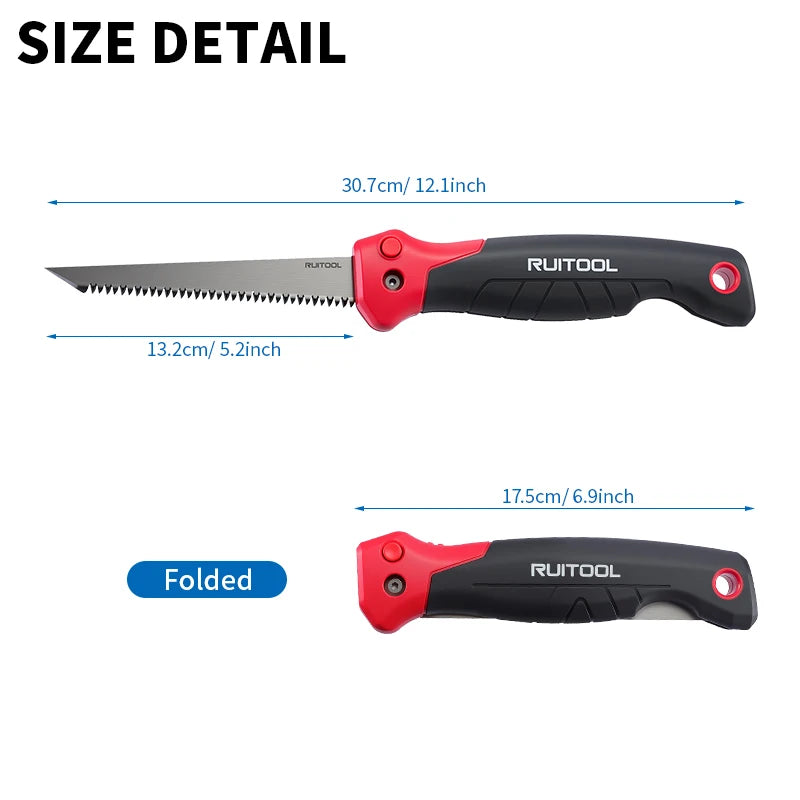 6 Inch Folding Drywall Jab Saw Compact Wall Cutting Tool