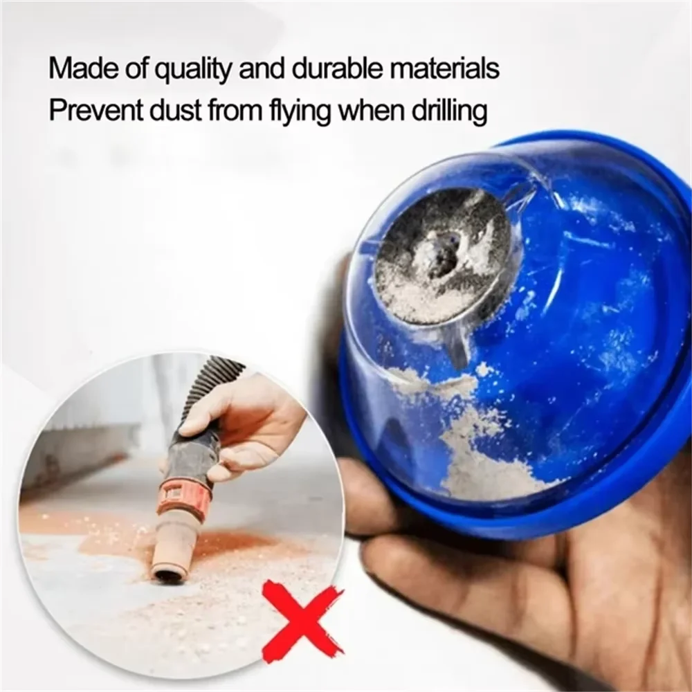 Drill Dust Cover Bowl Collector Attachment for Clean Drilling