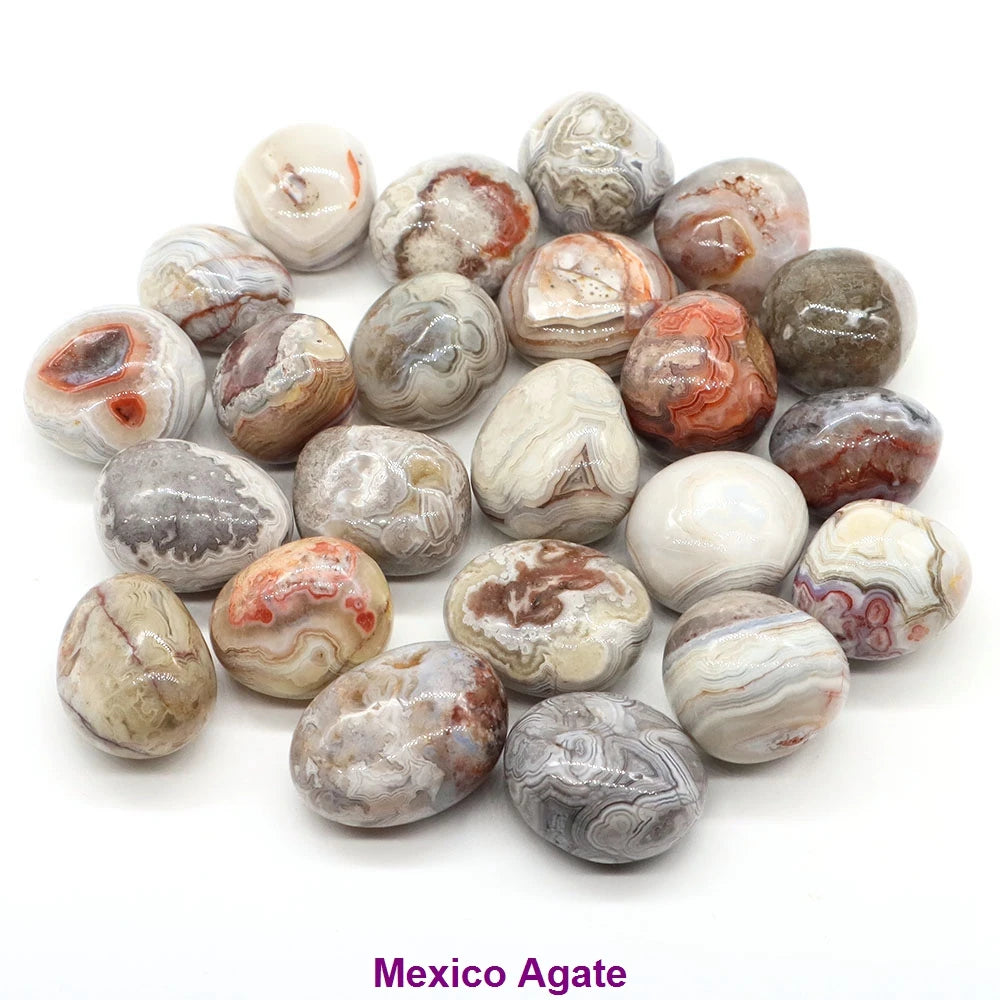 Natural Tumbled Healing Stones Crystal Gemstones Polished Chakra Reiki Meditation Decor Gift