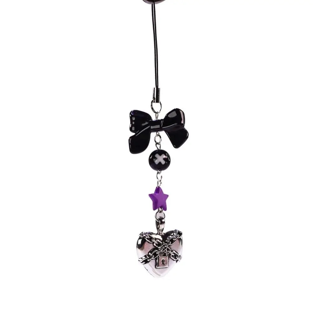 Y2K Butterfly Phone Charm Strap - Cute Phone Lanyard & Bag Pendant