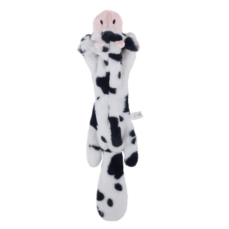 Plush Dinosaur Dog Chew Toy - Interactive Stuffed Pet Toy for Small Dogs & Cats