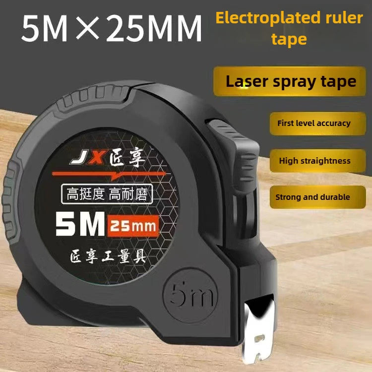 Retractable Steel Tape Measure – Locking Metric Measuring Tape 3M, 5M, 7.5M & 10M