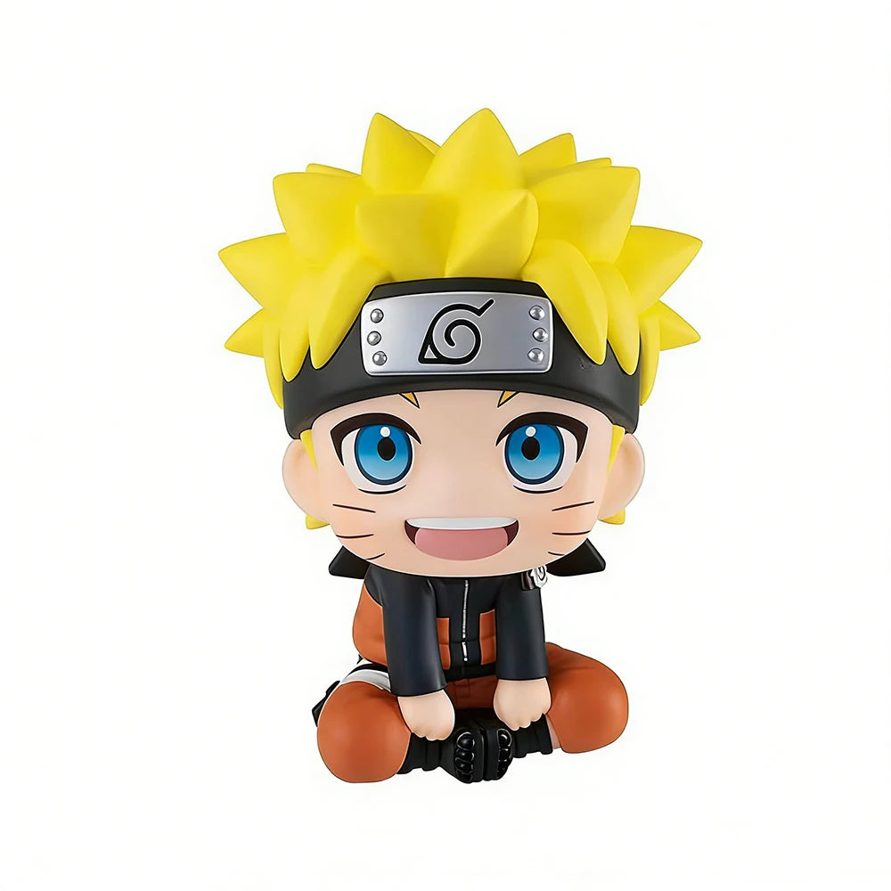 Naruto Anime Figure 9cm Kakashi & Sasuke Collectible Action Figurine Gift
