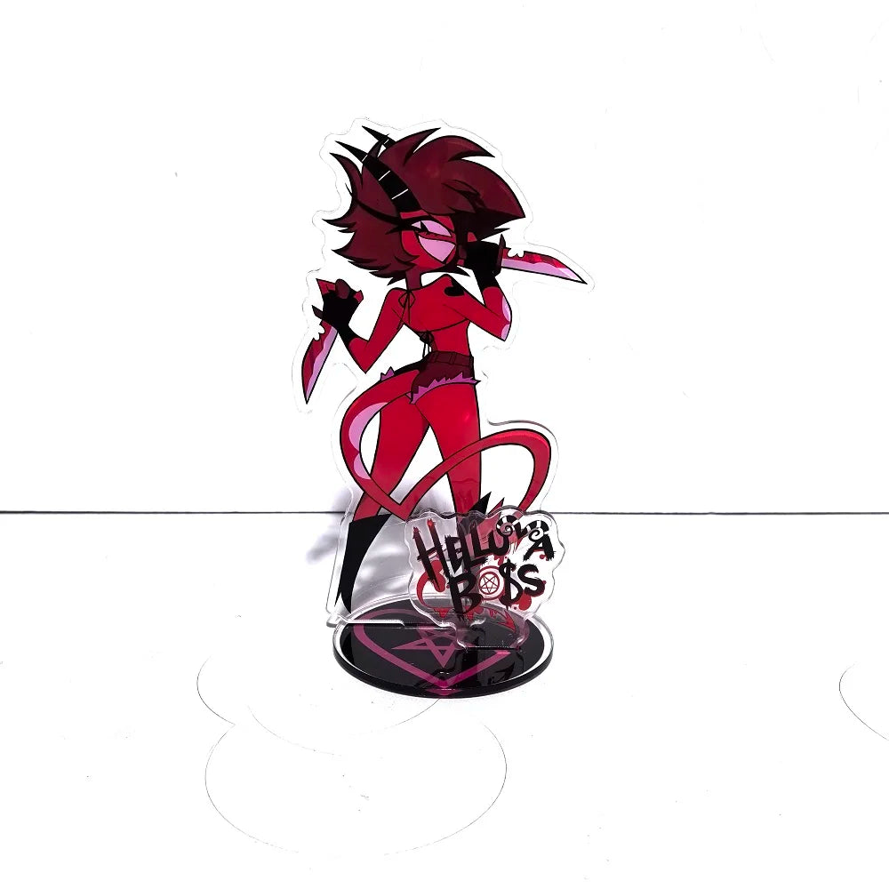 Hazbin Hotel Charlie Morningstar Acrylic Stand – 15cm Anime Desktop Figure Display
