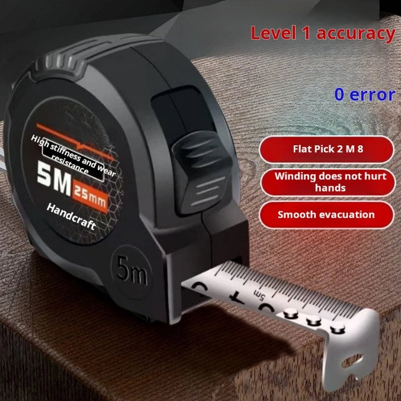 Retractable Steel Tape Measure – Locking Metric Measuring Tape 3M, 5M, 7.5M & 10M