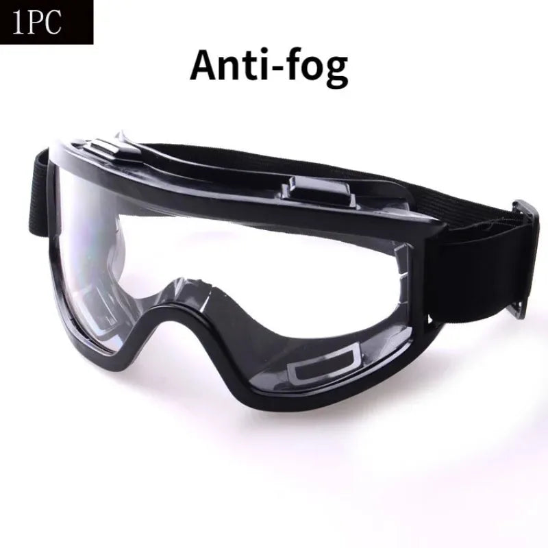 Safety Goggles – Clear Anti-Fog Protective Eye Goggles for Work, Lab & Workshop