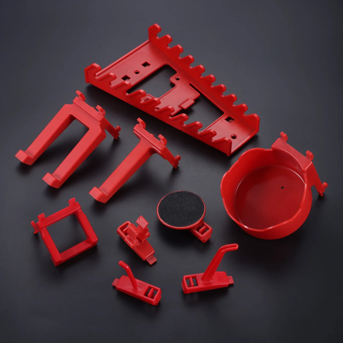Pegboard Hooks Set – Heavy-Duty ABS Tool Hangers for Garage & Workshop Wall Storage