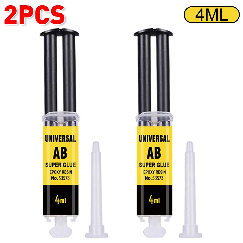 Epoxy AB Glue Clear Strong Adhesive for Metal Wood Plastic