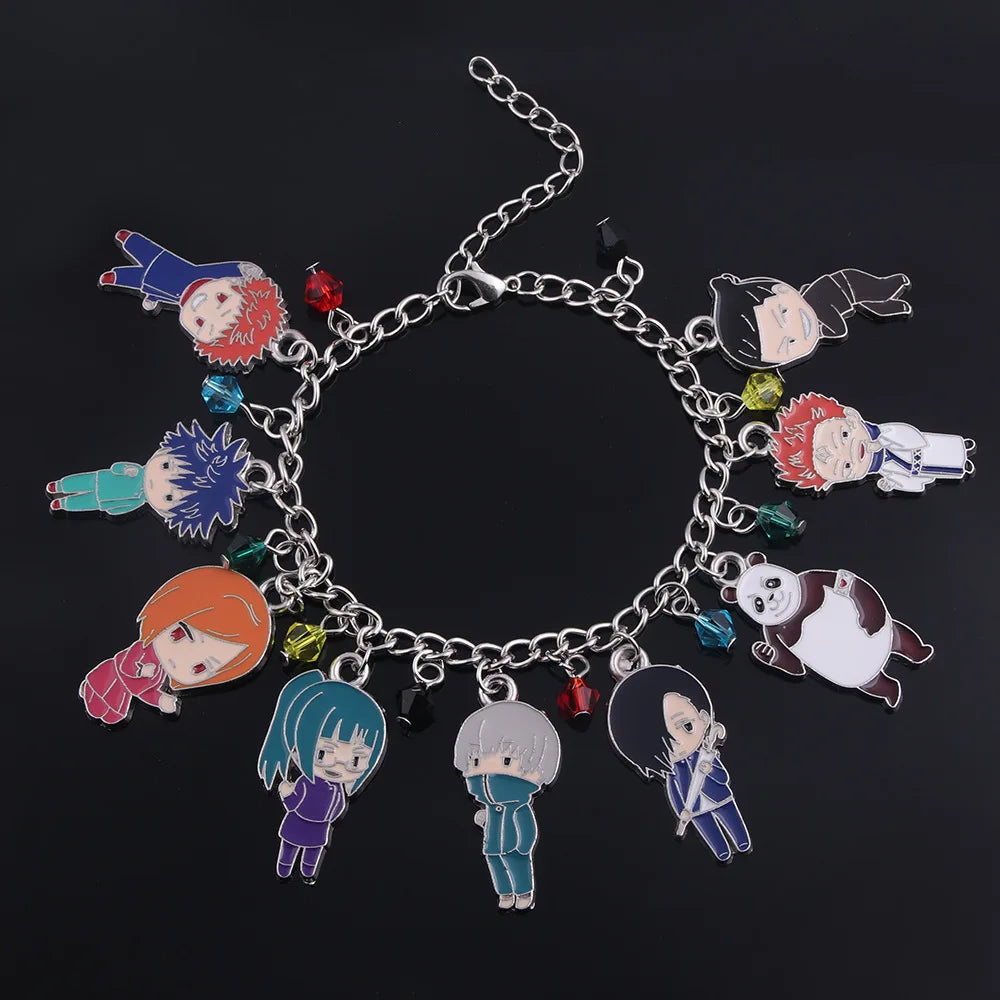 Anime Jujutsu Kaisen Necklace Ryomen Sukuna Itadori Cosplay Pendant Jewelry