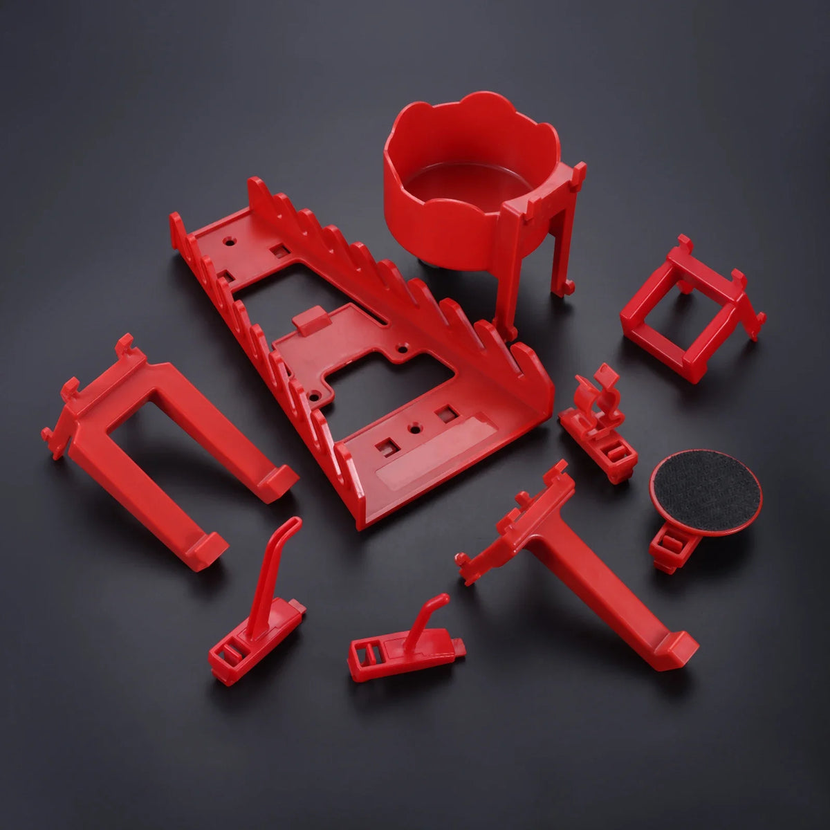 Pegboard Hooks Set – Heavy-Duty ABS Tool Hangers for Garage & Workshop Wall Storage