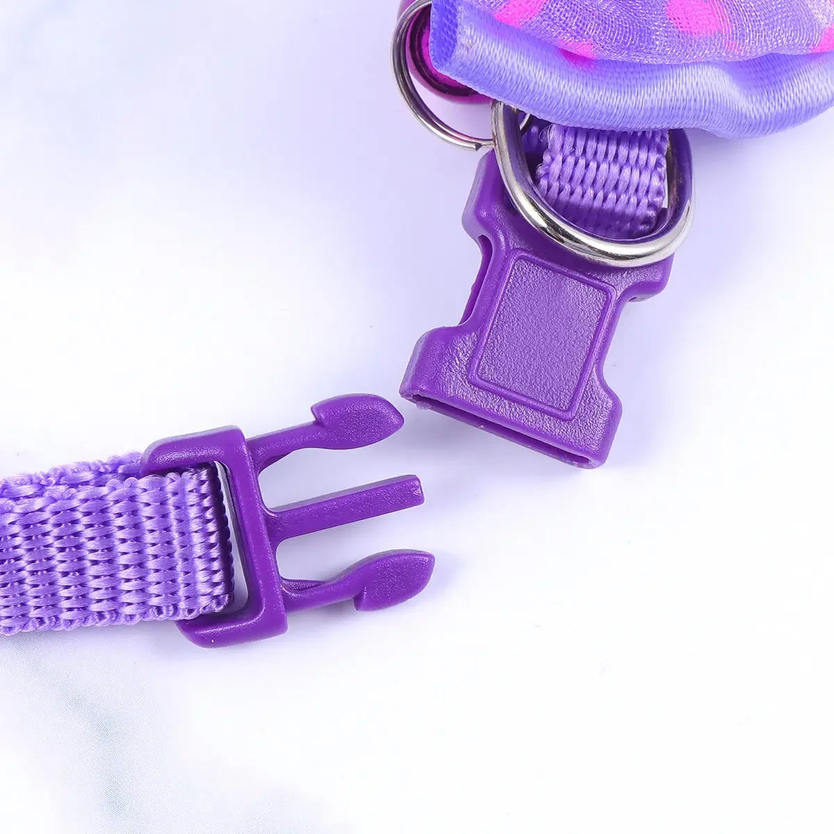 Cute Bow Dog and Cat Collar Set with Bell - Soft Comfortable Pet Accessory