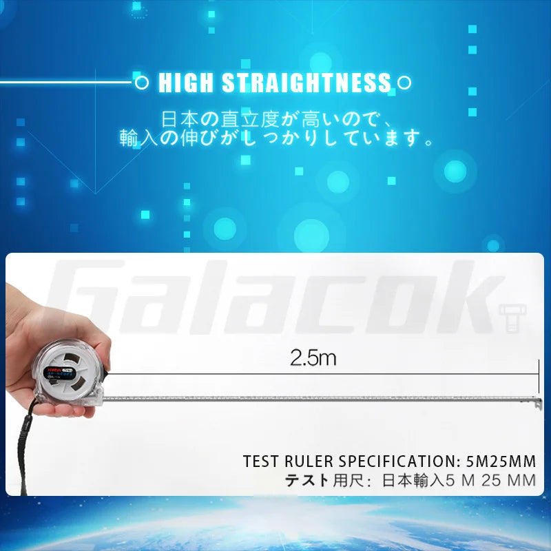 Retractable Tape Measure, 3M 5M 10M Steel Ruler for Home & DIY Projects