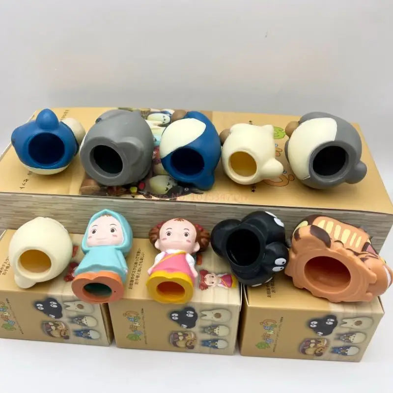 Anime Cartoon Blind Box Figurine Kawaii Desk Decor Collectible Toy Birthday Gift